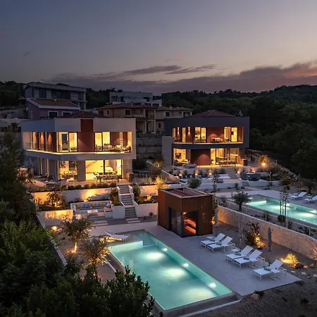 Villa Moana Mit Olivenhain Vrbnik (Primorje-Gorski Kotar)